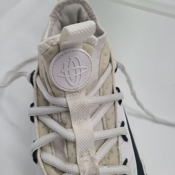 Nike Alpha Huarache 6 Elite LAX 880409 107 Lacrosse Cleats White Shoes Men 8.5 main image 4
